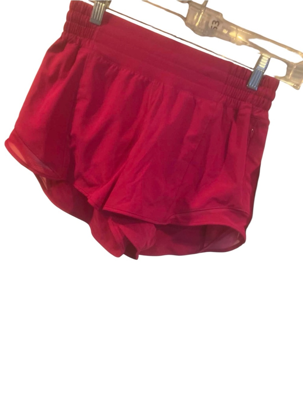 NWT Lululemon Hotty Hot HR Short 2.5” Size 6 PINK FLARE